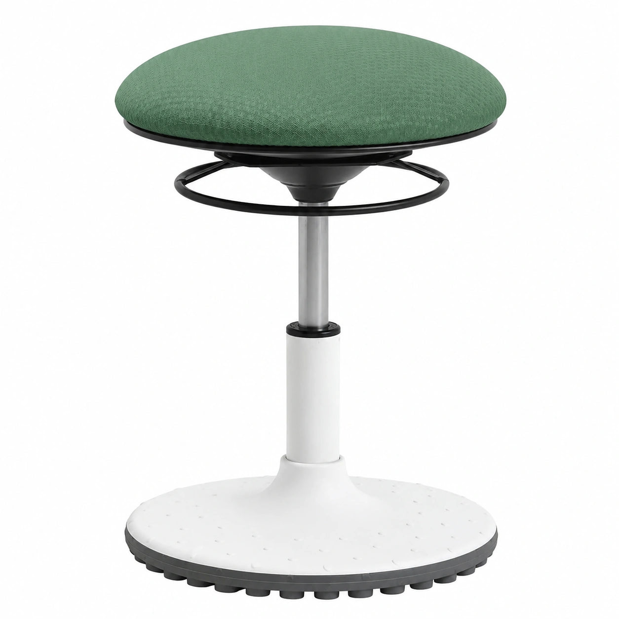 Verstellbarer Kinderhocker Move Kids in Mintgrün, drehbarer Sitz, Sitzhöhe 39-47 cm