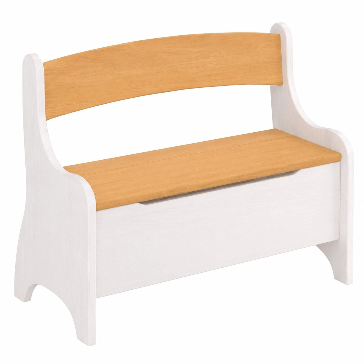 Kindersitzbank Levin mit Geheimfach aus zertifiziertem Holz, 70x36x55 cm