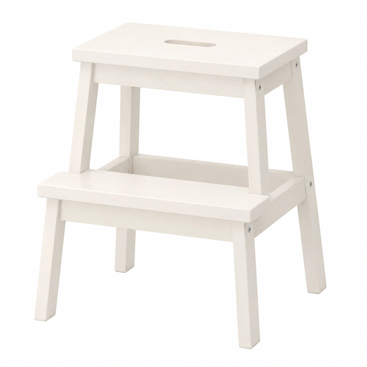 IKEA BEKVÄM Trittleiter, 50 cm, weiß