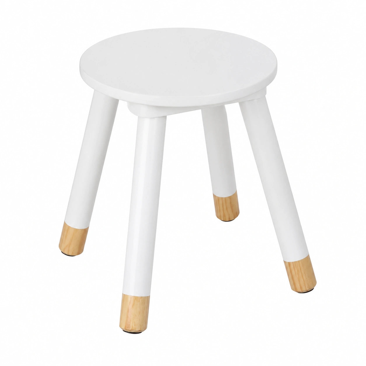 Atmosphera Kindersitzhocker Douceur, Weiß, Höhe 27 cm