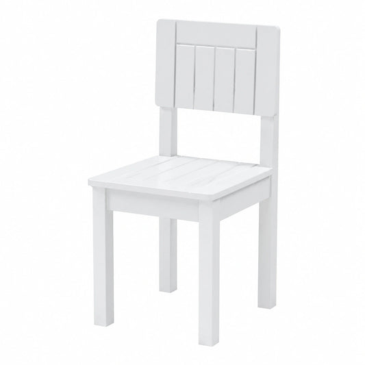 KHG Kindersessel 2er-Set, Weiß, Landhausstil, Kinderzimmer, Leicht zu Reinigen, Robuste Bauweise, Kindgerechte Sitzhöhe
